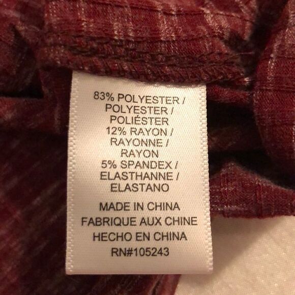 Bobeau Ribbed Marled Tank   - Picture 4 of 4